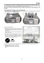 Предварительный просмотр 21 страницы Coemar ProWash 575 LX Instruction Manual