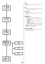 Preview for 25 page of Coemar REFLECTION LEDko EXT User Manual