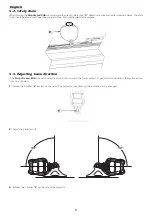 Предварительный просмотр 8 страницы Coemar Strip lite Instruction Manual