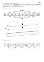 Предварительный просмотр 9 страницы Coemar Strip lite Instruction Manual