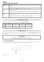 Предварительный просмотр 22 страницы Coemar Strip lite Instruction Manual