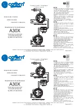 Cofem A30X Series Wiring Diagram предпросмотр