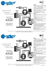 Preview for 2 page of Cofem A30X Series Wiring Diagram