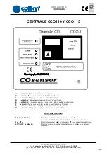 Предварительный просмотр 24 страницы Cofem CCO110 Manual