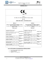 Предварительный просмотр 6 страницы Cofem COMPACT LYON Manual