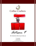 Coffee crafters artisan 9 Manual preview