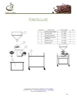 Предварительный просмотр 21 страницы Coffee crafters AVALANCHE 1400 Manual