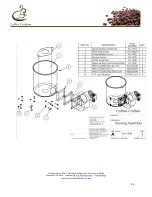 Предварительный просмотр 22 страницы Coffee crafters AVALANCHE 1400 Manual