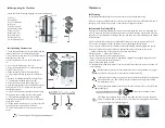 Предварительный просмотр 2 страницы COFFEE PRO CP36 Operating Instructions