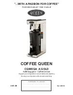 Coffee Queen CQ MEGA A GOLD User Manual preview