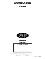 Предварительный просмотр 18 страницы Coffee Queen Princess User Manual