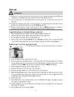 Предварительный просмотр 46 страницы Coffeemaxx 363801 Instruction Manual