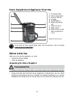 Preview for 18 page of Coffeemaxx CM6669 Instruction Manual