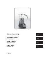 Предварительный просмотр 1 страницы Coffemaxx JK40401 Instruction Manual