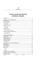 Preview for 2 page of COFFEtek VITRO S2 Series Technical Manual