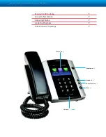 Preview for 3 page of cogeco Polycom VVX 501 Quick Start Manual