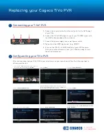 cogeco TiVo PVR T6 Replacing Manual предпросмотр