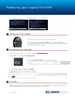 Предварительный просмотр 3 страницы cogeco TiVo PVR T6 Replacing Manual