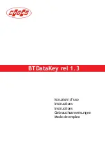 Preview for 1 page of COGES BTDataKey rel 1.3 Instructions Manual