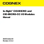 Предварительный просмотр 1 страницы Cognex 821-0016-1R Manual