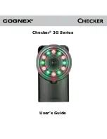 Cognex Checker 3G Series User Manual preview