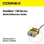 Предварительный просмотр 1 страницы Cognex DataMan 150 Series Quick Reference Manual