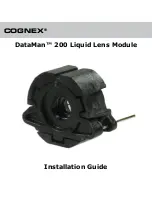 Предварительный просмотр 1 страницы Cognex DataMan 200 Installation Manual