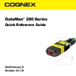 Cognex DataMan 280 Series Quick Reference Manual preview