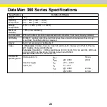 Preview for 22 page of Cognex DataMan 360 Series Quick Reference Manual