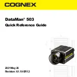 Cognex DataMan 503 Quick Reference Manual preview