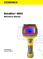 Предварительный просмотр 1 страницы Cognex DataMan 8600 Series Reference Manual