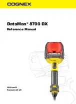 Cognex DataMan 8700 DX Reference Manual preview