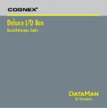 Предварительный просмотр 1 страницы Cognex Deluxe I/O Box Quick Reference Manual