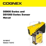 Cognex DS1000 Series Manual preview