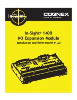 Предварительный просмотр 1 страницы Cognex In-Sight 1400 Installation And Reference Manual