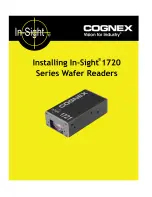 Cognex In-Sight 1720 Series Manual preview