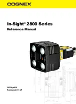 Предварительный просмотр 1 страницы Cognex In-Sight 2800 Mini Reference Manual