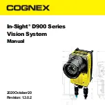 Cognex In-Sight D900 Series Manual предпросмотр