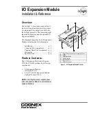 Cognex In-Sight I/O Expansion Module Installation Reference предпросмотр