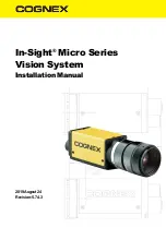 Cognex In-Sight Micro Series Installation Manual preview
