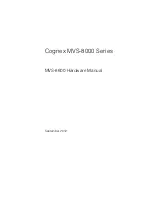 Предварительный просмотр 1 страницы Cognex MVS-8000 Series Hardware Manual