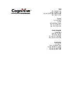 Preview for 20 page of CognitiveTPG BL422003 User Manual