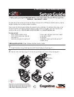 CognitiveTPG ColorPOS A799 Setup Manual предпросмотр