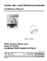 COHU 3940 IP i-Dome Installation Manual preview