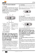 Preview for 100 page of Cointra CPA 11 User And Installation Manual