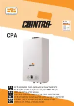 Cointra CPA User And Installation Manual предпросмотр