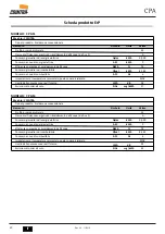 Preview for 40 page of Cointra CPA User And Installation Manual