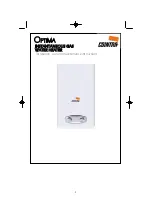 Предварительный просмотр 1 страницы Cointra OPTIMA COB 10 Installation, Use And Maintenance Instructions