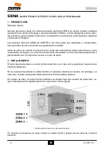 Preview for 8 page of Cointra SIENA Instructions For Installation And Use Manual