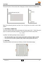 Preview for 39 page of Cointra SIENA Instructions For Installation And Use Manual